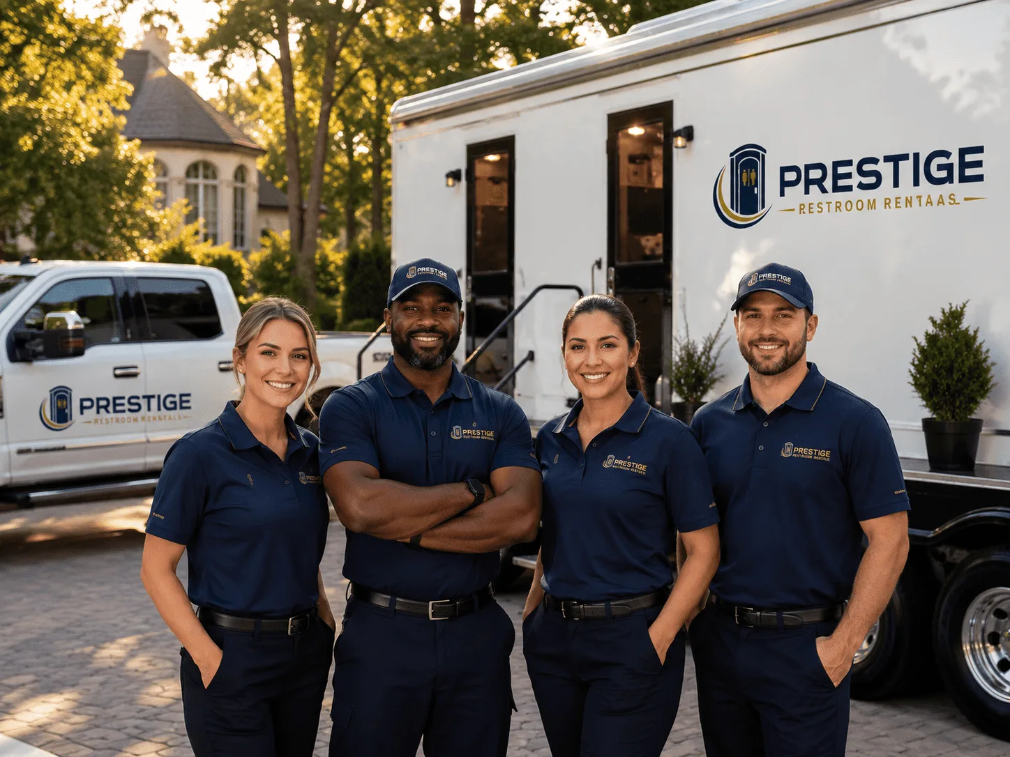 Trusted Luxury Portable Restrooms company in Letcher, KY